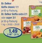 Gelfix classic 1:1 im V-Markt Prospekt Gelfix classic 1:1 von Dr. Oetker im aktuellen V-Markt Prospekt für 1,49 €
