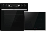 BLACK SET 5 INDUCTION (BCIX6737E05BG+GI6400BXDE), Einbauherdset (Induktionskochfeld, A, 77 l) bei MediaMarkt Saturn im Prospekt "" für 499,00 €