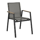 STAPELSESSEL Teakholz Aluminium Anthrazit, Naturfarben, Schwarz bei XXXLutz Möbelhäuser im Friedrichshafen Prospekt für 90,40 €
