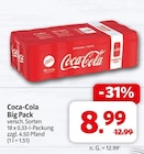 Big Pack im Angebot bei Markant Nordwest in Westerstede Big Pack Angebote von Coca-Cola bei Markant Nordwest Westerstede für 8,99 €