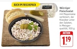 Würziger Fleischsalat bei EDEKA im Blankenrath Prospekt für 1,19 €