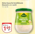 Sauce für Kartoffelsalat Klassisch Angebote von Kühne bei GLOBUS Leipzig für 1,69 €