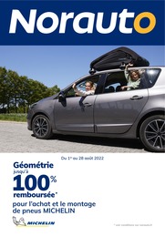 Catalogue Norauto à Angers, avec 14 pages Prospectus Norauto à Angers, "Jusqu’à 100€ offerts en cartes cadeaux", 14 pages, 13/06/2022 - 31/07/2022