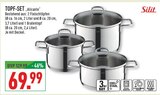 TOPF-SET „Alicante“ im Angebot bei Marktkauf in Gelsenkirchen TOPF-SET „Alicante“ Angebote von Silit bei Marktkauf Gelsenkirchen für 69,99 €