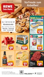 Aktueller REWE Prospekt mit Gemüse, "Dein Markt", Seite 1