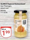 Aktuelle Bratwurst Angebote bei GLOBUS in Leipzig Aktuelles Regional Bratwurstsenf Angebot bei GLOBUS in Leipzig ab 1,99 €