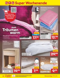 Netto Marken-Discount Spannbettlaken im Prospekt Netto Marken-Discount Spannbettlaken im Prospekt
