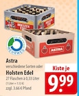 famila Nordost Jesteburg - Astra oder Holsten Edel Angebot im Prospekt Astra oder Holsten Edel bei famila Nordost im Jesteburg Prospekt für 9,99 €
