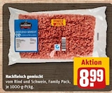 Hackfleisch gemischt im Angebot bei REWE in Essen Hackfleisch gemischt Angebote von Hausmarke bei REWE Essen für 8,99 €