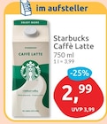 Caffè Latte von Starbucks im aktuellen budni Prospekt