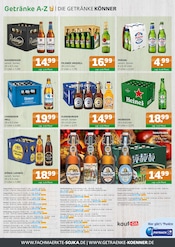 König Pilsener im Getränke A-Z Prospekt in Eberswalde Aktueller Getränke A-Z Prospekt mit König Pilsener, "DIE GETRÄNKEKÖNNER", Seite 4