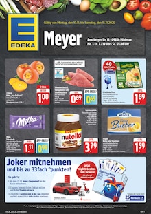 Aktueller EDEKA Prospekt "Wir lieben Lebensmittel!" für Annaberg-Buchholz Aktueller EDEKA Prospekt für Annaberg-Buchholz mit Seiten