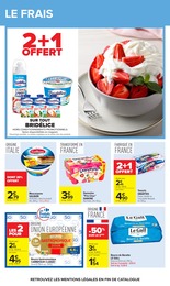 Prix et réduction Mascarpone dans le prospectus Carrefour en cours Offre Mascarpone dans le catalogue Carrefour du moment à la page 25