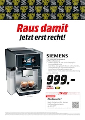 Kaffeevollautomat im MediaMarkt Saturn Prospekt in Neubrandenburg Aktueller MediaMarkt Saturn Prospekt mit Kaffeevollautomat, "RAUS DAMIT - JETZT ERST RECHT!", Seite 3
