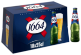 BIÈRE BLONDE 1664 - 1664 en promo chez Auchan Hypermarché Antibes à 8,55 €