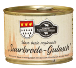 Regionales Suurbrode-Gulasch bei REWE im Pulheim Prospekt für 7,49 €