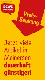 Aktueller REWE Discounter Prospekt in Meinersen und Umgebung, "Dein Markt" mit 32 Seiten, 07.07.2025 - 12.07.2025