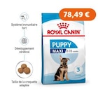 Maxi Zoo Échirolles - Promo ROYAL CANIN Maxi Chiot Croquettes Chien 15 kg Promo ROYAL CANIN Maxi Chiot Croquettes Chien 15 kg à 78,49 € dans le catalogue Maxi Zoo à Échirolles