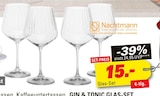 Aktuelle Gin Angebote bei Höffner in Potsdam Aktuelles GIN & TONIC GLAS-SET Angebot bei Höffner in Potsdam ab 15,00 €