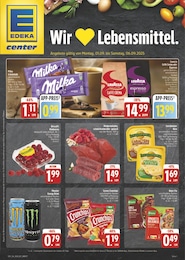 E center Prospekt für Würzburg mit 28 Seiten E center Prospekt "Wir lieben Lebensmittel!" für Würzburg, 28 Seiten, 01.09.2025 - 06.09.2025