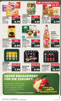 Bier im aktuellen Kaufland Prospekt (Suhl) Bier im Kaufland Prospekt "Hier bin ich richtig" mit 63 Seiten (Suhl)