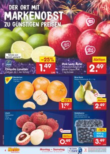 Äpfel im Netto Marken-Discount Prospekt "Aktuelle Angebote" mit 62 Seiten (Mainz)