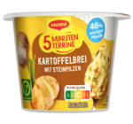 Kartoffelbrei mit Steinpilzen im Angebot bei Penny in Meerbusch Kartoffelbrei mit Steinpilzen Angebote von Maggi bei Penny Meerbusch für 0,99 €