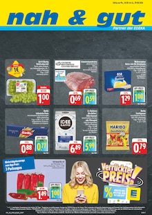 Aktueller nah und gut Prospekt (Wilkau-Haßlau, 8 Seiten zum blättern nah und gut Prospekt Wir lieben Lebensmittel! mit 8 Seiten