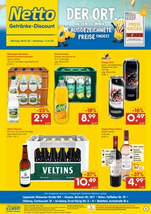 Netto Marken-Discount Prospekt mit 2 Seiten (Brilon)