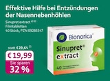 Sinupret extract Filmtabletten bei mea - meine apotheke im Prospekt "" für 19,99 €