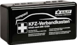 KFZ-Verbandtasche im Angebot bei Marktkauf in Wismar KFZ-Verbandtasche Angebote von KALFF bei Marktkauf Wismar für 4,99 €
