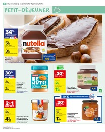 Prix et réduction Confiture dans le prospectus Carrefour Market en cours Offre Confiture dans le catalogue Carrefour Market du moment à la page 8