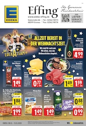 EDEKA Prospekt für Gronau: "Aktuelle Angebote", 30 Seiten, 08.12.2025 - 13.12.2025