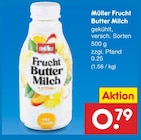 Frucht Butter Milch im Angebot bei Netto Marken-Discount in Greifswald Frucht Butter Milch Angebote von Müller bei Netto Marken-Discount Greifswald für 0,79 €