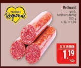 Aktuelle Mettwurst Angebote bei Marktkauf in Nürnberg Aktuelles Mettwurst Angebot bei Marktkauf in Nürnberg ab 1,19 €