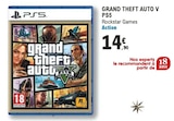 Grand theft auto v ps5 - ROCKSTAR GAMES à 14,90 € dans le catalogue E.Leclerc