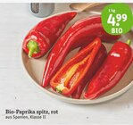Aktuelles Bio-Paprika Angebot bei tegut in Augsburg ab 4,99 €