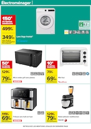 Prix et réduction Micro-Ondes Grill dans le prospectus Carrefour en cours Offre Micro-Ondes Grill dans le catalogue Carrefour du moment à la page 56