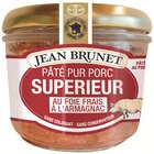 Pâté pur porc Supérieur - JEAN BRUNET dans le catalogue Colruyt