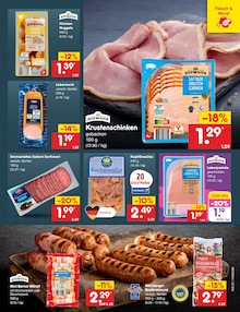Wurst im aktuellen Netto Marken-Discount Prospekt (Lübeck) Wurst im Netto Marken-Discount Prospekt "Aktuelle Angebote" mit 60 Seiten (Lübeck)