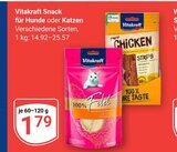Snack für Hunde Angebote von Vitakraft bei GLOBUS Erlangen für 1,79 €