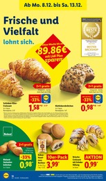 Lidl Feingebaeck im Prospekt 