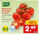 Bayerische Bio Rispentomaten von BioBo im aktuellen Netto Marken-Discount Prospekt für 2,49 €