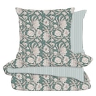 Parure "Mya" - TEX HOME en promo chez Carrefour Parure "Mya" - TEX HOME dans le catalogue Carrefour