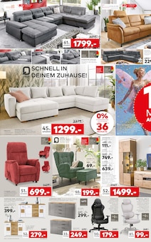 Fernsehsessel im porta Möbel Prospekt "BESSER GLEICH ZU PORTA" mit 4 Seiten (Jena)