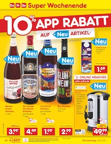 Glühwein im aktuellen Netto Marken-Discount Prospekt (Potsdam) Glühwein im Netto Marken-Discount Prospekt "Aktuelle Angebote" mit 62 Seiten (Potsdam)