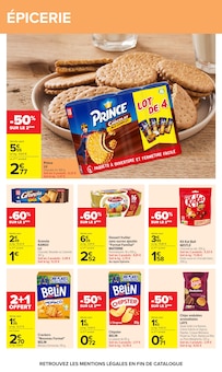Promotion Gâteau Savane dans le prospectus Carrefour, valable du 13/07/2026 au 27/07/2026 Promo Gâteau Savane dans le catalogue Carrefour du moment à la page 40