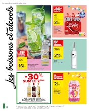 Coca-Cola Angebote im Prospekt "S'entraîner à bien manger" von Carrefour auf Seite 14