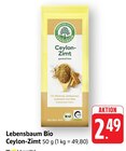 Bio Ceylon-Zimt Angebote von Lebensbaum bei E center Rodgau für 2,49 €