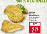 Aktuelle Schnitzel Angebote bei Marktkauf in Stuttgart Aktuelles Schweine-Rückenschnitzel Angebot bei Marktkauf in Stuttgart ab 2,29 €